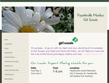 Tablet Screenshot of fmgirlscouts.weebly.com