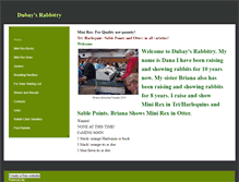 Tablet Screenshot of dubaysrabbitry.weebly.com