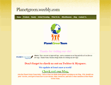 Tablet Screenshot of planetgreen.weebly.com