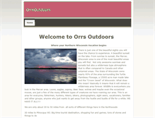 Tablet Screenshot of orrsoutdoors.weebly.com