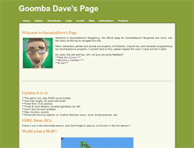 Tablet Screenshot of goombadave.weebly.com