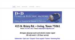 Desktop Screenshot of dndpumpsandelectricmotors.weebly.com