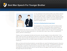 Tablet Screenshot of bestmanspeechforyoungerbrother.weebly.com