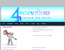 Tablet Screenshot of 4innovations.weebly.com