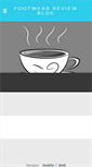 Mobile Screenshot of footwearreviewblogmt.weebly.com