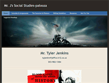 Tablet Screenshot of jenkinssocialstudies.weebly.com
