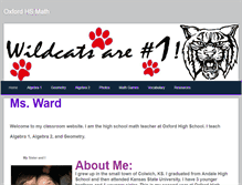 Tablet Screenshot of oxfordhsmath.weebly.com