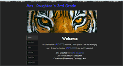 Desktop Screenshot of mrsroughton.weebly.com