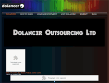 Tablet Screenshot of dolancer2011.weebly.com