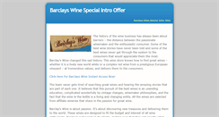 Desktop Screenshot of barclays-wine1.weebly.com