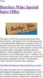 Mobile Screenshot of barclays-wine1.weebly.com