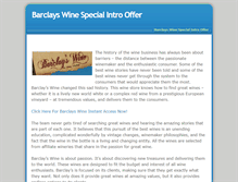 Tablet Screenshot of barclays-wine1.weebly.com