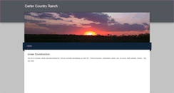 Desktop Screenshot of cartercountryranch.weebly.com