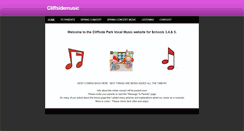Desktop Screenshot of cliffsidemusic.weebly.com