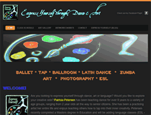 Tablet Screenshot of expressyourselfdanceart.weebly.com