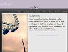 Tablet Screenshot of ladybeauty.weebly.com