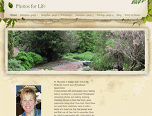 Tablet Screenshot of photographsforlife.weebly.com