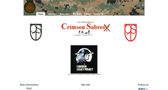 Desktop Screenshot of crimsonsabres.weebly.com