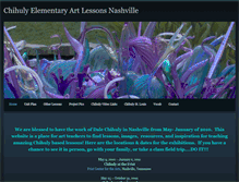 Tablet Screenshot of chihulyelementaryartlessons.weebly.com