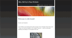 Desktop Screenshot of mrsmcveysclass.weebly.com