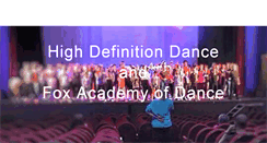 Desktop Screenshot of highdefinitiondance.weebly.com