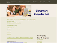 Tablet Screenshot of elementarycomputerlab.weebly.com