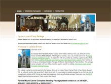 Tablet Screenshot of carmelevents.weebly.com
