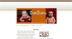 Desktop Screenshot of kellysamberteethingnecklaces.weebly.com