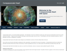 Tablet Screenshot of compassionateheart.weebly.com