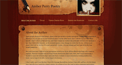 Desktop Screenshot of amberperrypoetry.weebly.com