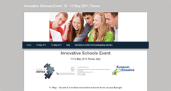 Desktop Screenshot of innovativeschoolsevent.weebly.com