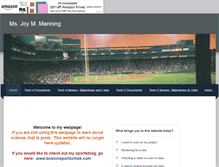 Tablet Screenshot of joymmanning.weebly.com