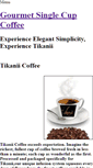 Mobile Screenshot of gourmetsinglecupcoffee.weebly.com