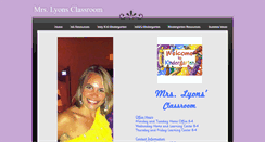 Desktop Screenshot of mrslyonsclass.weebly.com