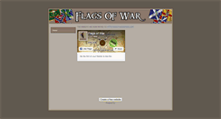 Desktop Screenshot of flagsofwar.weebly.com