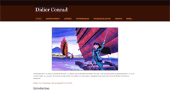 Desktop Screenshot of didierconrad.weebly.com