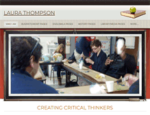 Tablet Screenshot of laurathompson.weebly.com