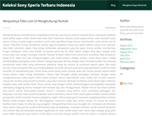 Tablet Screenshot of koleksixperia.weebly.com