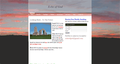 Desktop Screenshot of echoofgod.weebly.com