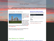 Tablet Screenshot of echoofgod.weebly.com