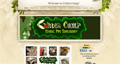 Desktop Screenshot of crittercamp.weebly.com