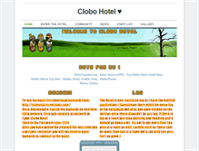 Tablet Screenshot of clobohotel.weebly.com