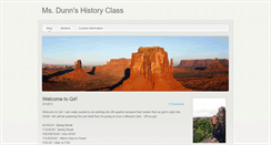 Desktop Screenshot of msdunnshistoryclass.weebly.com