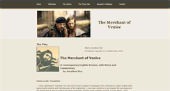 Desktop Screenshot of merchantofvenice.weebly.com