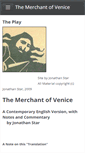 Mobile Screenshot of merchantofvenice.weebly.com