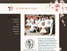 Tablet Screenshot of carpetcapitalcloggers.weebly.com