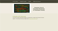Desktop Screenshot of columbuscc.weebly.com
