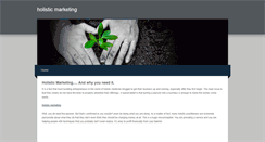 Desktop Screenshot of holisticmarketing01.weebly.com