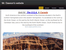 Tablet Screenshot of dawsonemms.weebly.com