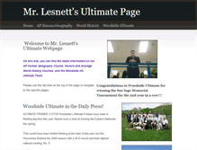 Tablet Screenshot of lesnettultimate.weebly.com